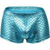 Fish Skin Leather Underwear