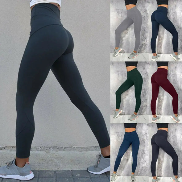 Casual High Waist Fitness Leggings