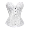 Sexy Jacquard Lace Up Corset